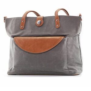 Momkindness Grey Everyday CarryAll Tote Bag (Diaper bag)